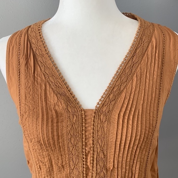 Soft Surroundings Ingenue Tank in Golden Tan - Picture 2 of 8